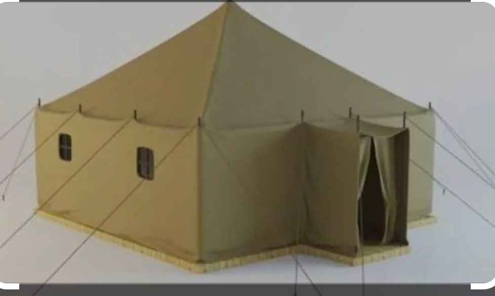 Военный шатер. Палатка