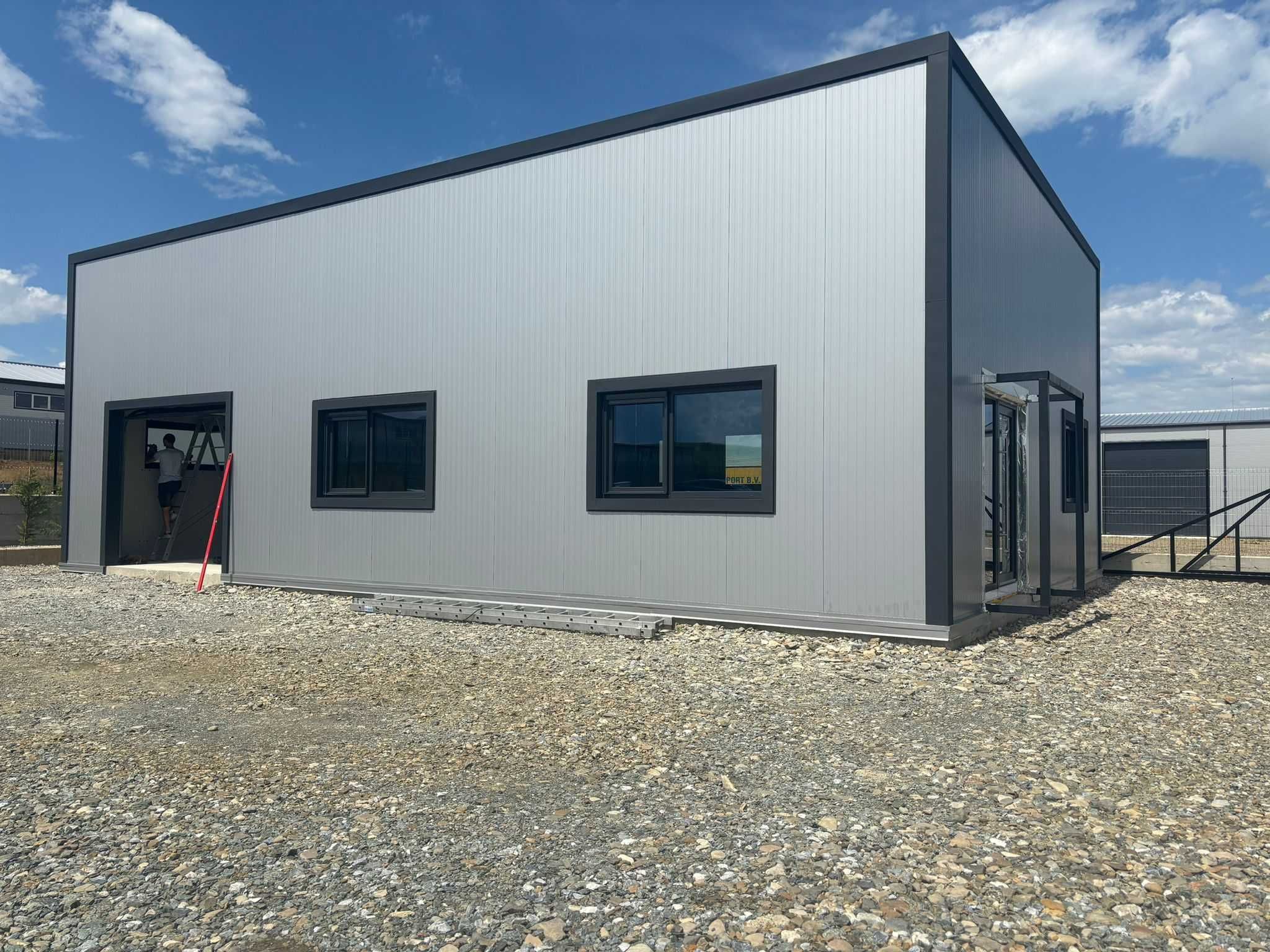 Panouri sandwich/Structuri metalice/Montaj