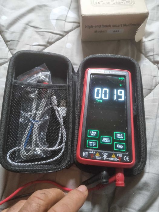 multimetru digital touch screen