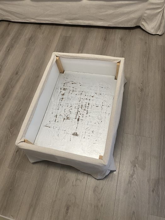 Vand canapea ikea si taburet Ektorp
