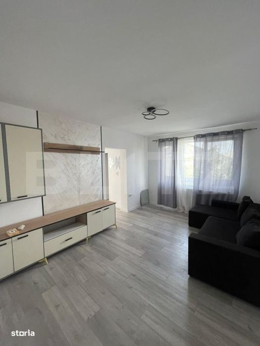 Apartament spatios cu 3 camere de vanzare in Beclean – ideal pentru