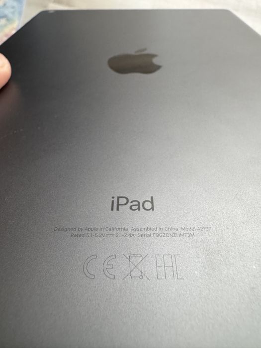 Ipad 7 model a2197