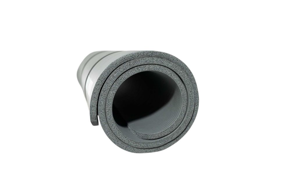 Saltea Yoga 190cm x 100cm x 15mm grosime, gri