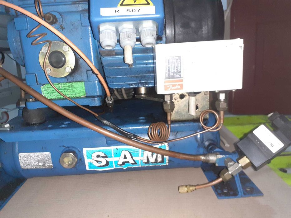 Agregat frigorific și suflantă