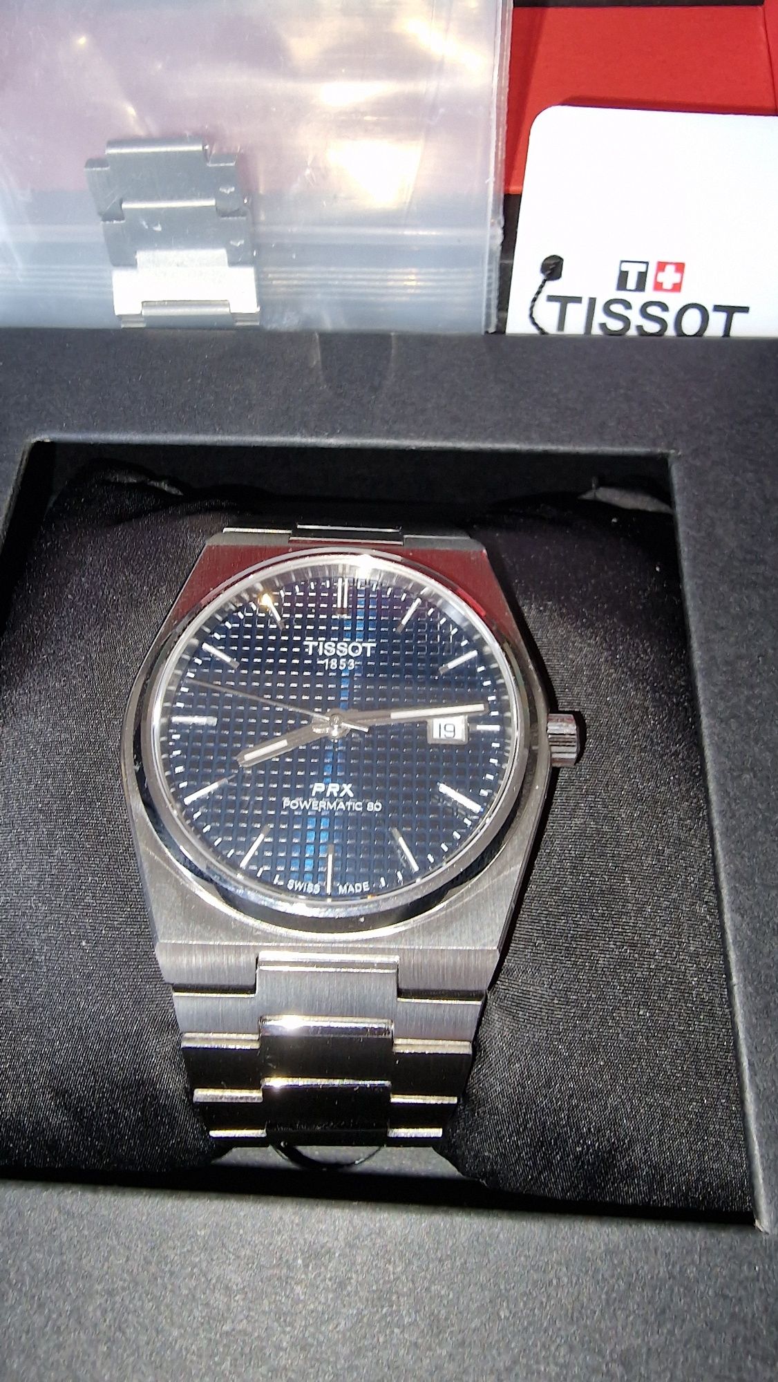 Tissot PRX Powermatic 80 40mm albastru