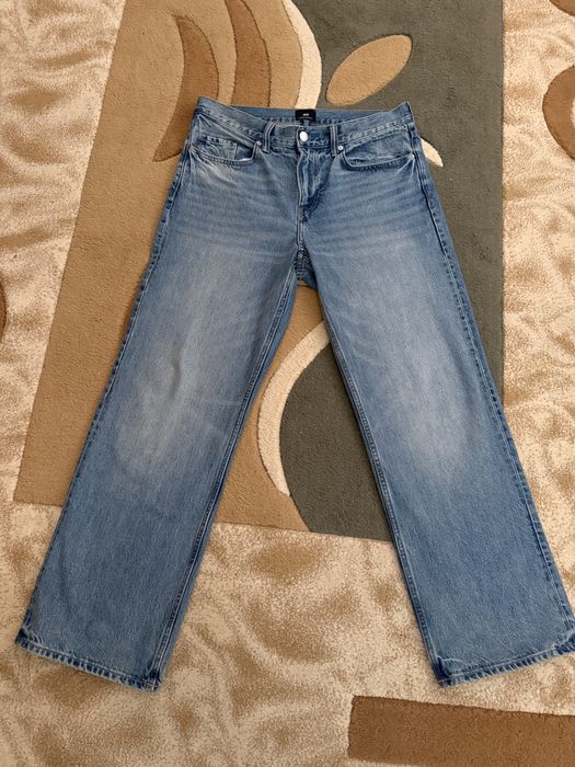 Blugi H&M straight relaxed fit