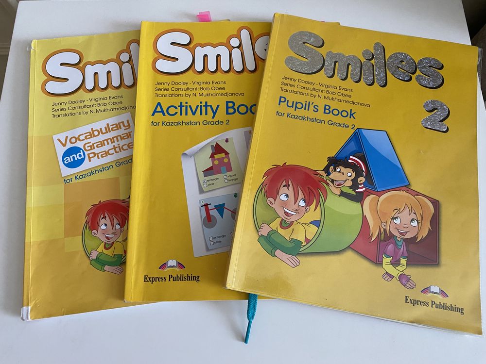 Учебники Smiles 2, 3, 4