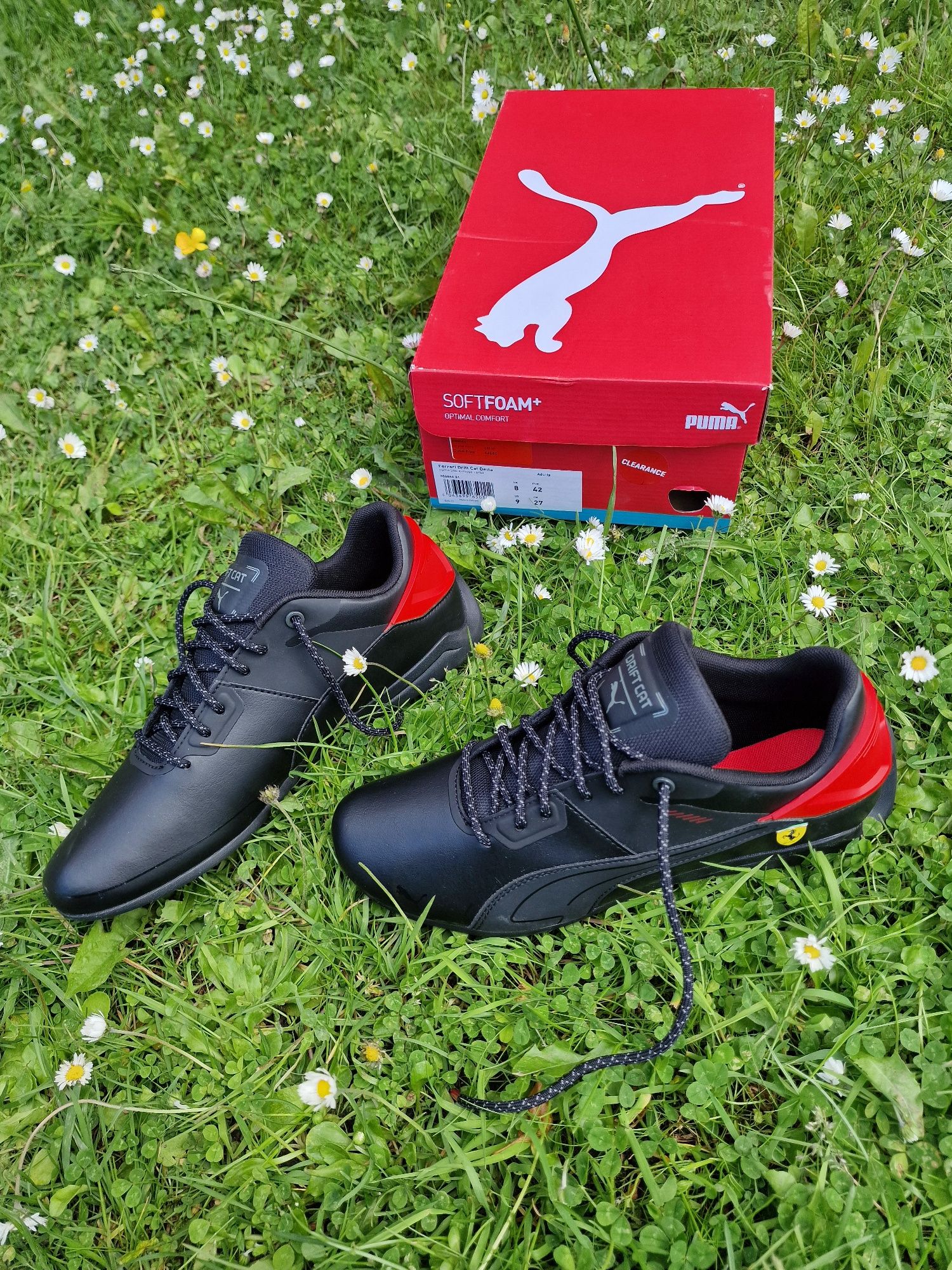 Adidasi Sneakers Puma Ferrari Originali Drift Delta Black 40,41,46