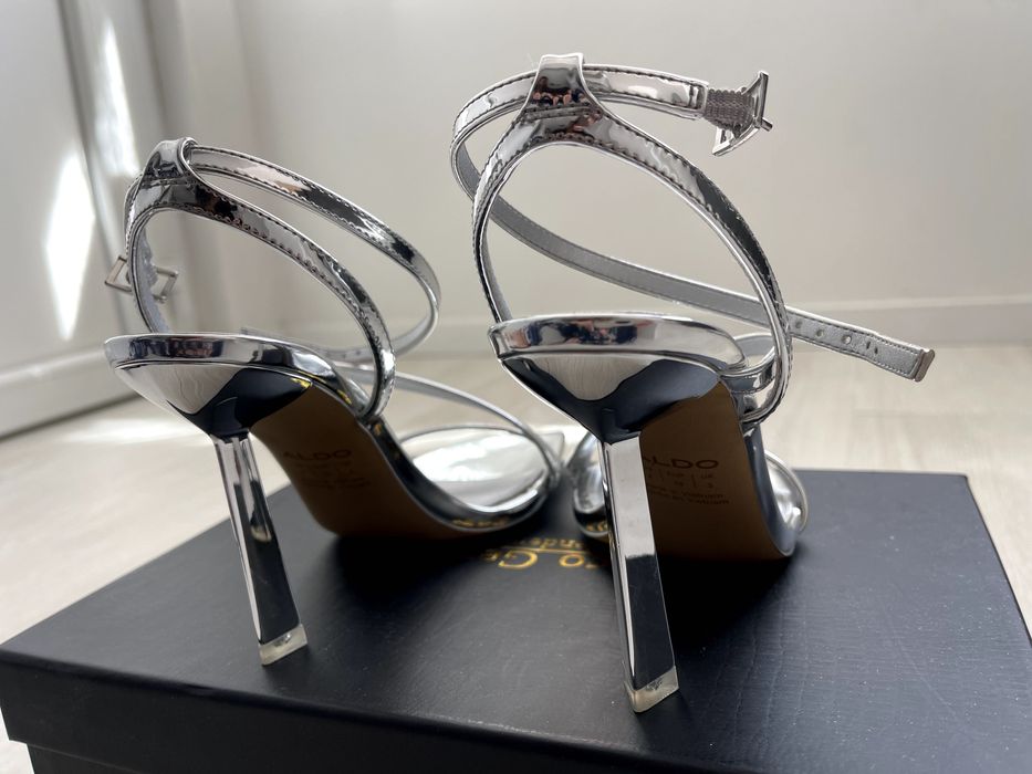 Sandale Argintii Aldo, marime 36