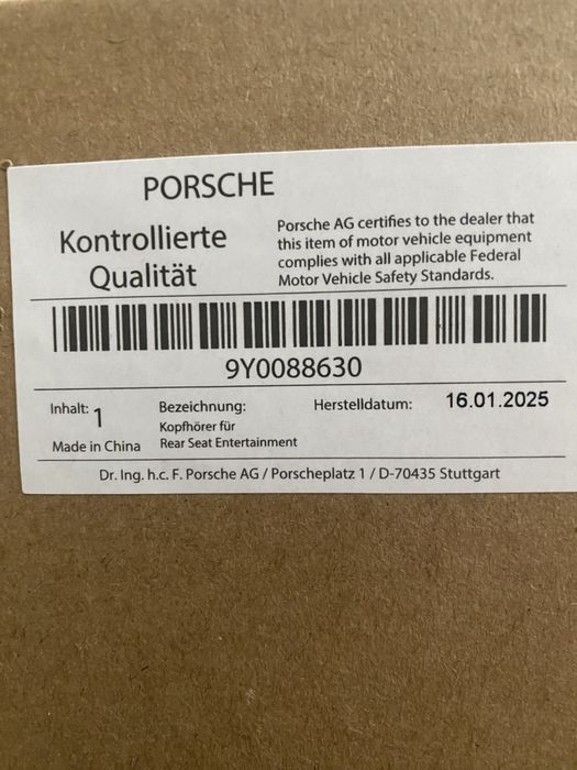 Casti bluetooth Porsche