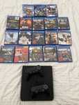 PlayStation 4 Slim 1TB cu 2 controllere IN CUTIA SI PLASTICUL ORIGINAL
