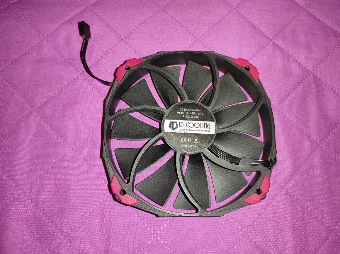 Ventilator ID Cooling 140 mm PWM HA1425L12F-Z