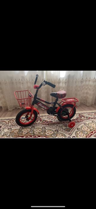 велосипед красный для детей