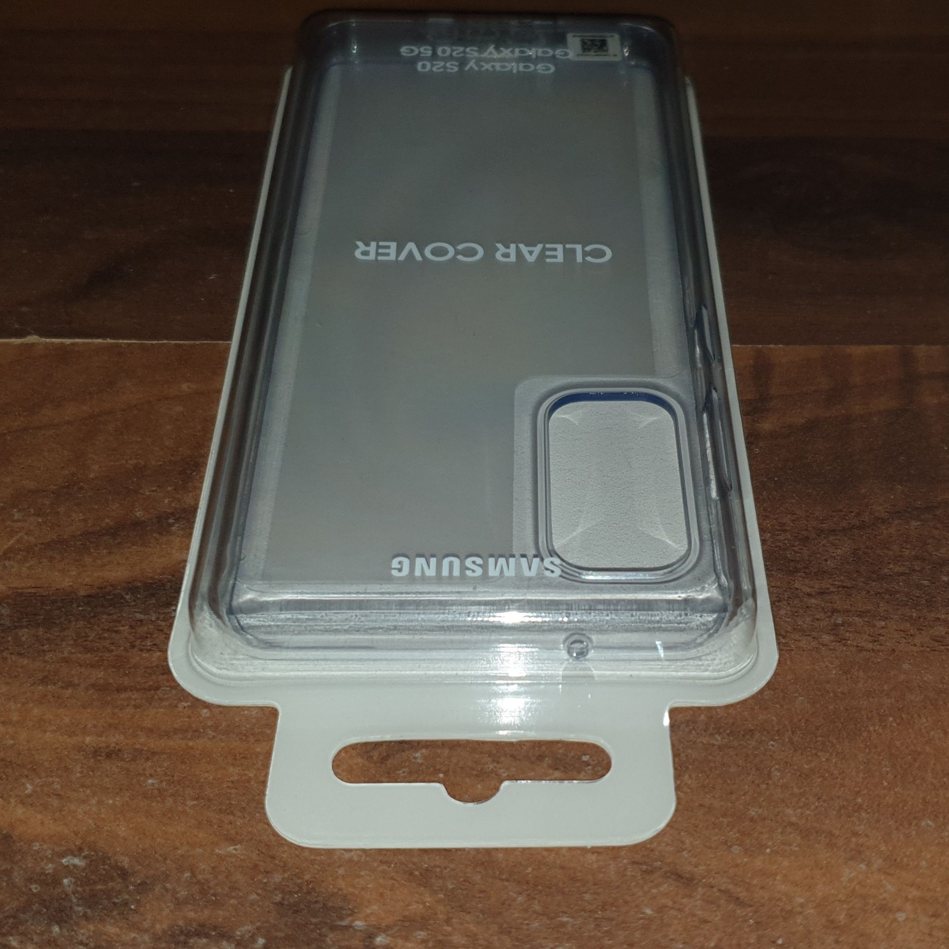 Husa silicon originala Samsung Clear Cover Galaxy S20 G980 S20 5G G981