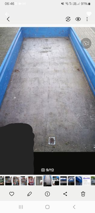 Remorca tandem 2000kg stare buna import germania dimensiuni 4.10×1.94