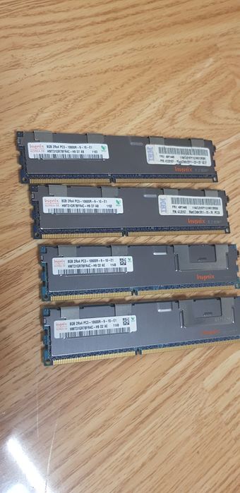 Ram ddr3 ecc 8GB  8buc 64GB