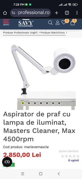 Aspirator profesioal unghii