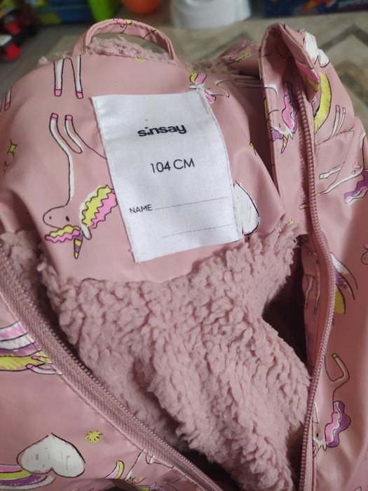 Lot hăinuțe fetiță rochița geacă 98 104 H&M, sinsay