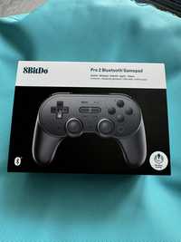 Controller 8BitDo Pro 2 Black BT Wireless Hall Effect