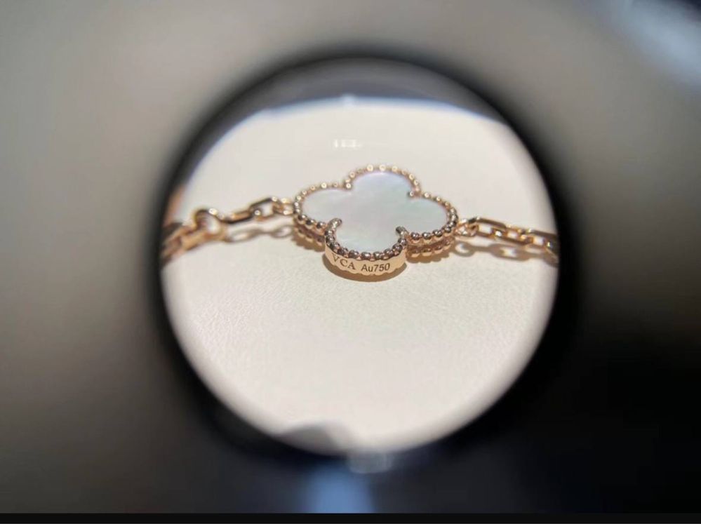 Van cleef браслет Lux 1:1 самый высший класс