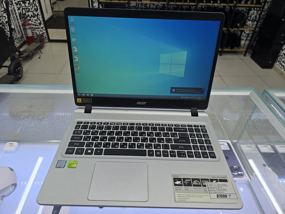 Ноутбук Acer core i5 8265u озу 8gb ssd240gb Mx130 рассрочка