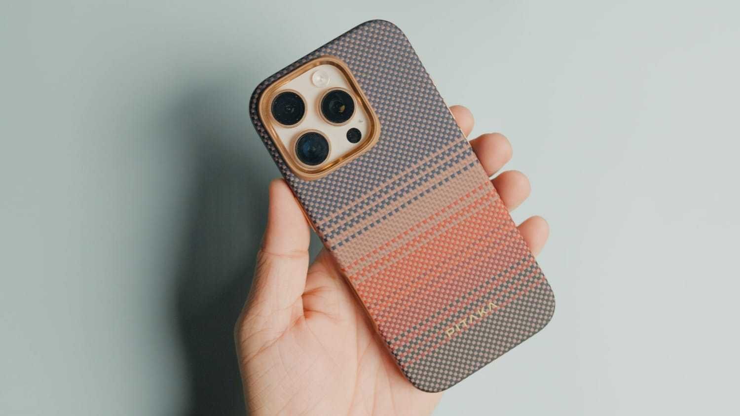 Pitaka Case Pro Sunrise для iPhone 16 Pro / 16 Pro Max. Есть доставка
