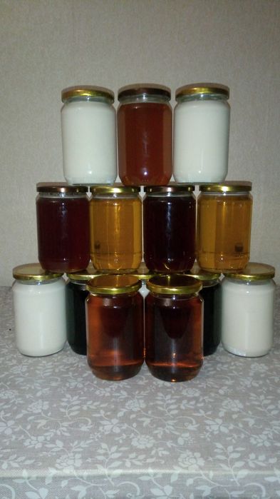 Мед Смилянски фасул и Родопски шарен боб бурканчета с мед