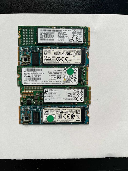 SSD-uri m2 Sata si Nvme 256GB Samsung, WD, LITE-ON- second