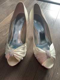 Pantofi mireasa nunta - culoare ivory
