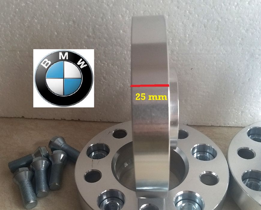 Flanse Distanțiere BMW X5, X6 de 20 mm 25 mm 30 mm 35, 40,45...70 mm