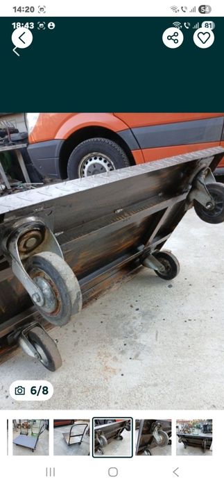 Cărucior transport mărfuri