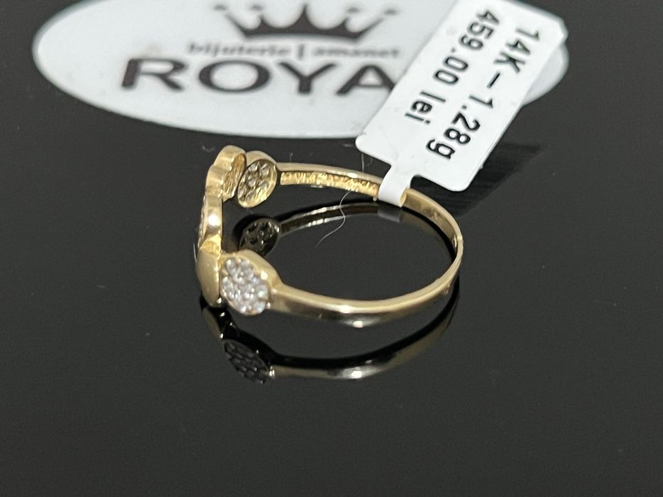 Bijuteria Royal CB : Inel dama aur 14k 1,28 grame