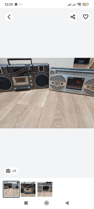 Siemens club 773 si Philips D8054 boombox radio casetofon