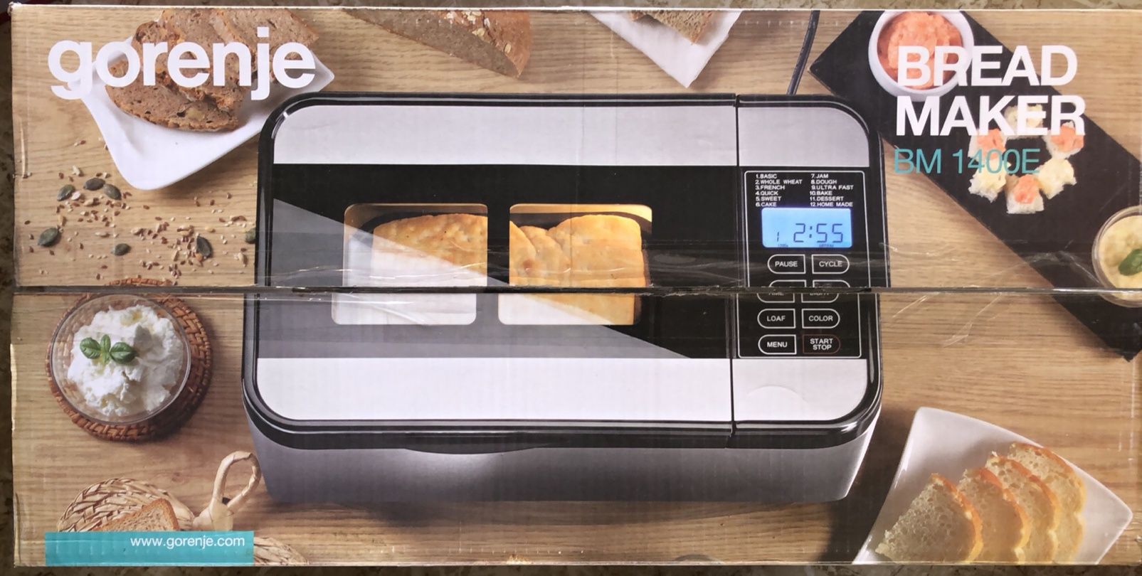 Хлебопекарна Gorenje BM1400E