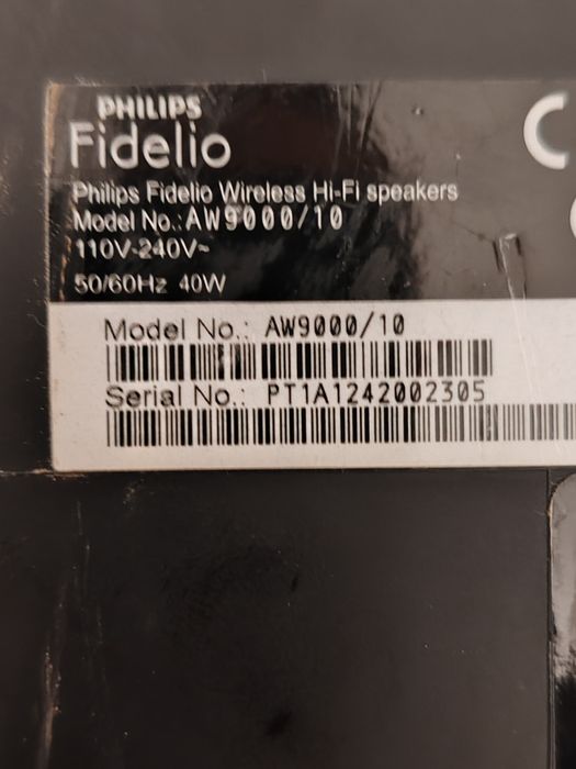 Boxe  incinte acustice PHILIPS Fidelio AW 9000/10