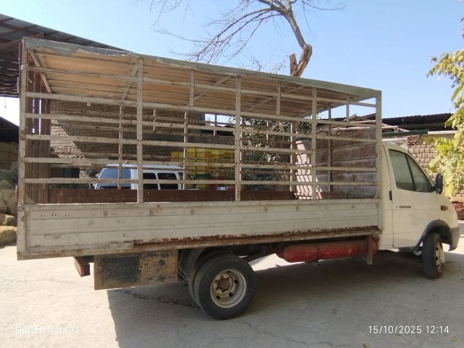 Gazel yuk gaz 330202 tovuq tashishga tayyorlangan