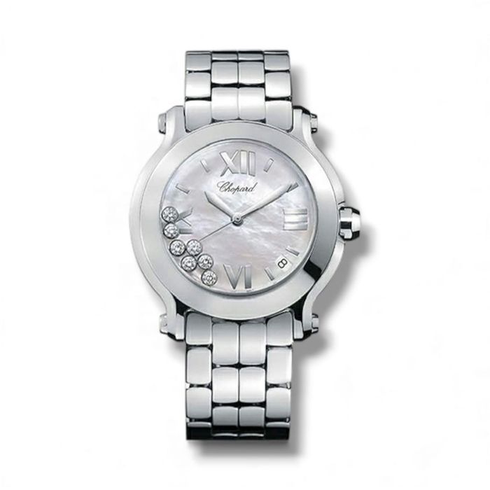 Chopard Happy Sport Diamonds Mother of Pearl