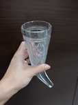 Pahar vintage de cristal (drinking horn)