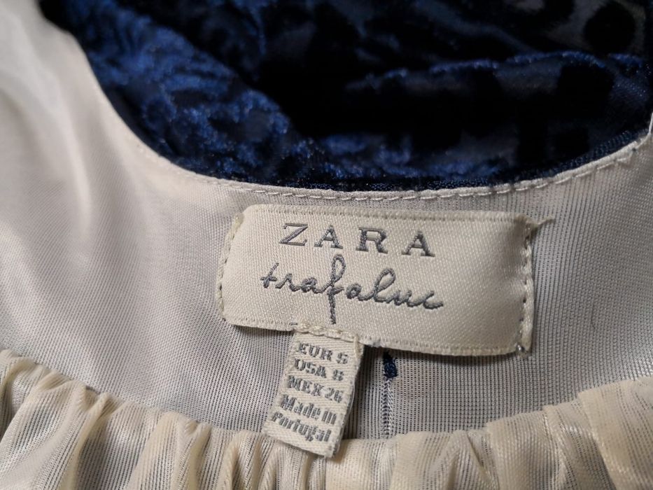 Rochie albastra zara