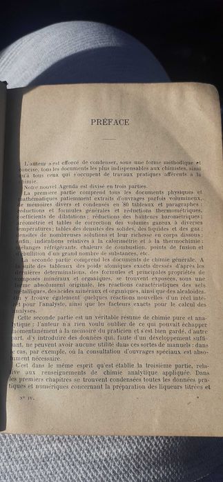 Френска химия 1906г.