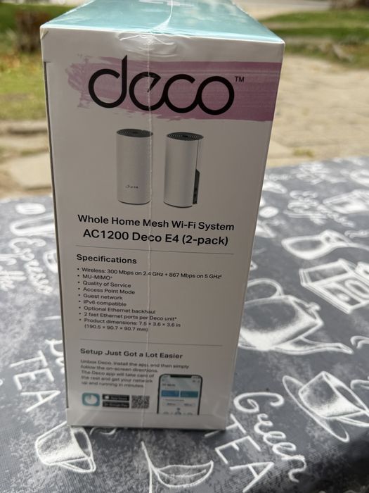 Чисто нови с гаранция TP-Link Deco E4 meah wi-fi