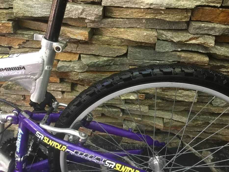 Велосипед колело алуминиево. MALIBU палцови, двоен амортисиор 30дни