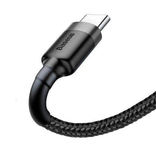 USB Cable Baseus Cafule Type-C (CATKLF-UG1) Black 3m