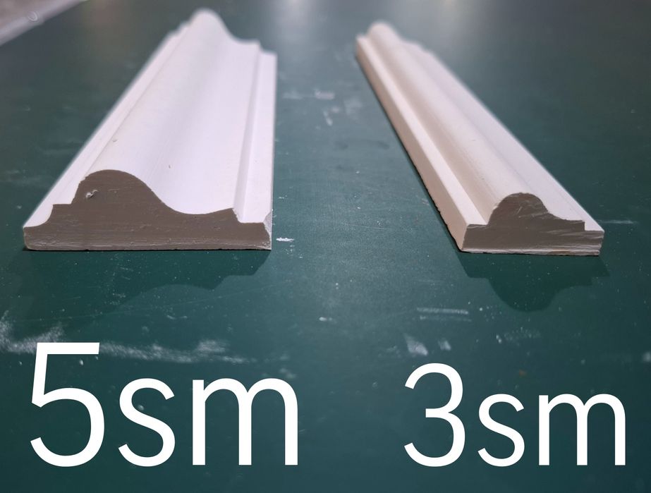 Gips Lepka. Hitech. ramka, karniz, bort, dizaynerski forma. Molding.
