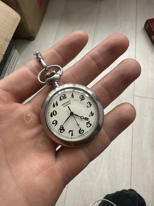 Ceas Seiko de buzunar Seiko Railway conditie excelenta
