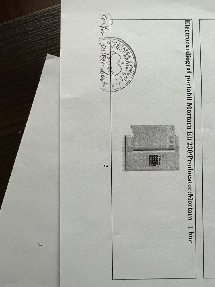 Electrocardiograf portabil mortara eli 230, ekg