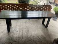 Vand masa pentru foisor 2,5m x 0,80 cm