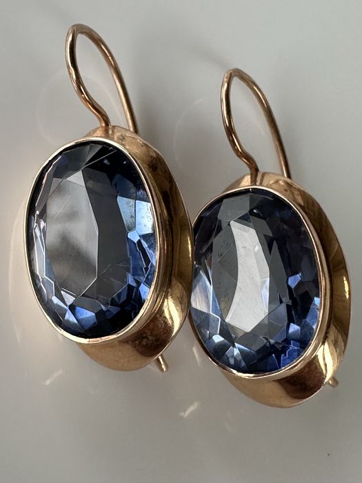 руски  златни обеци