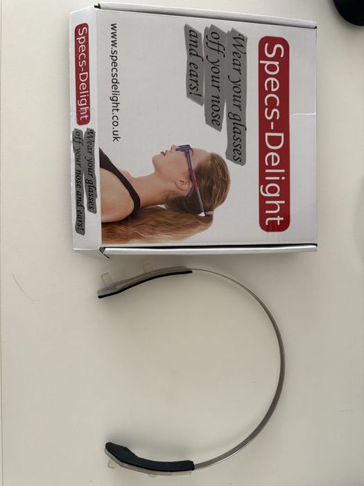 Dispozitiv pentru a nu mai purta ochelarii pe nas