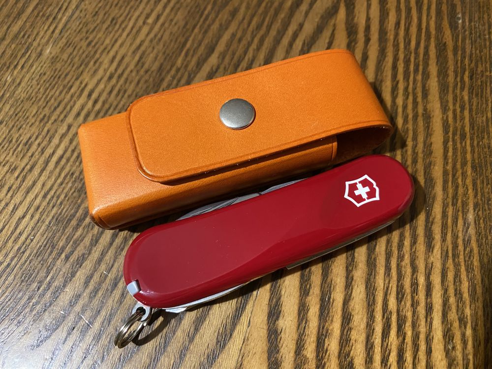 Чехол Из Натуральной Кожи для Victorinox